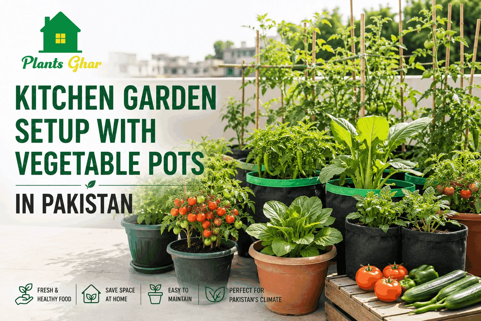 Kitchen Garden in Pakistan: The Complete Guide to Growing Your Own Vegetables at Home (2026)