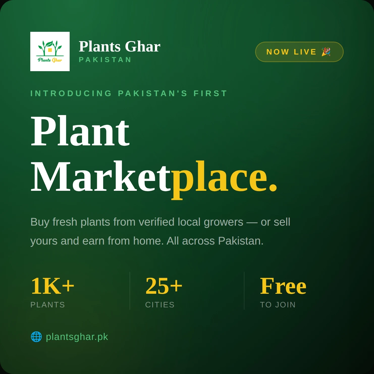 Plants Ghar promo