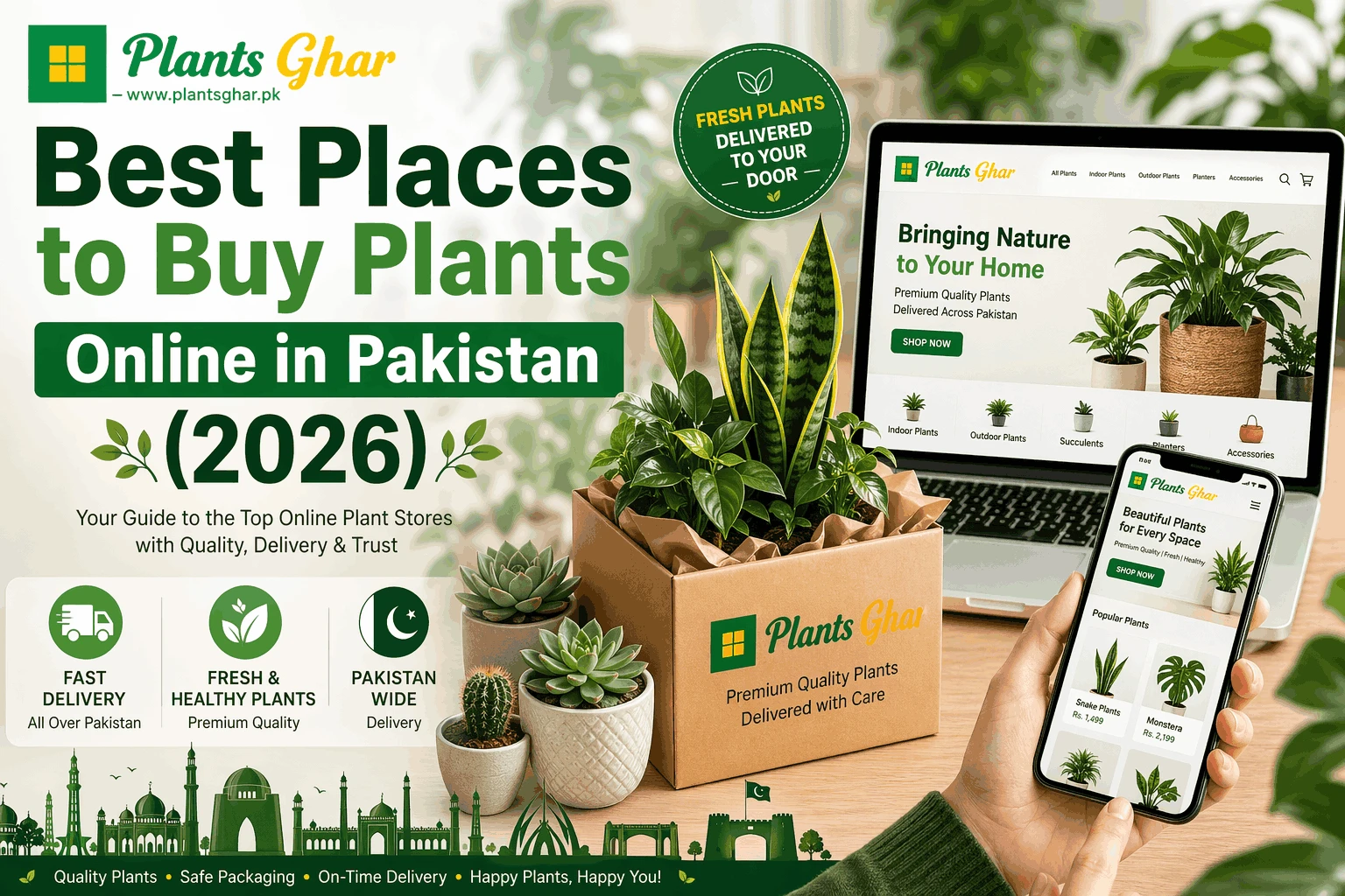 Best Places to Buy Plants Online in Pakistan (2026)