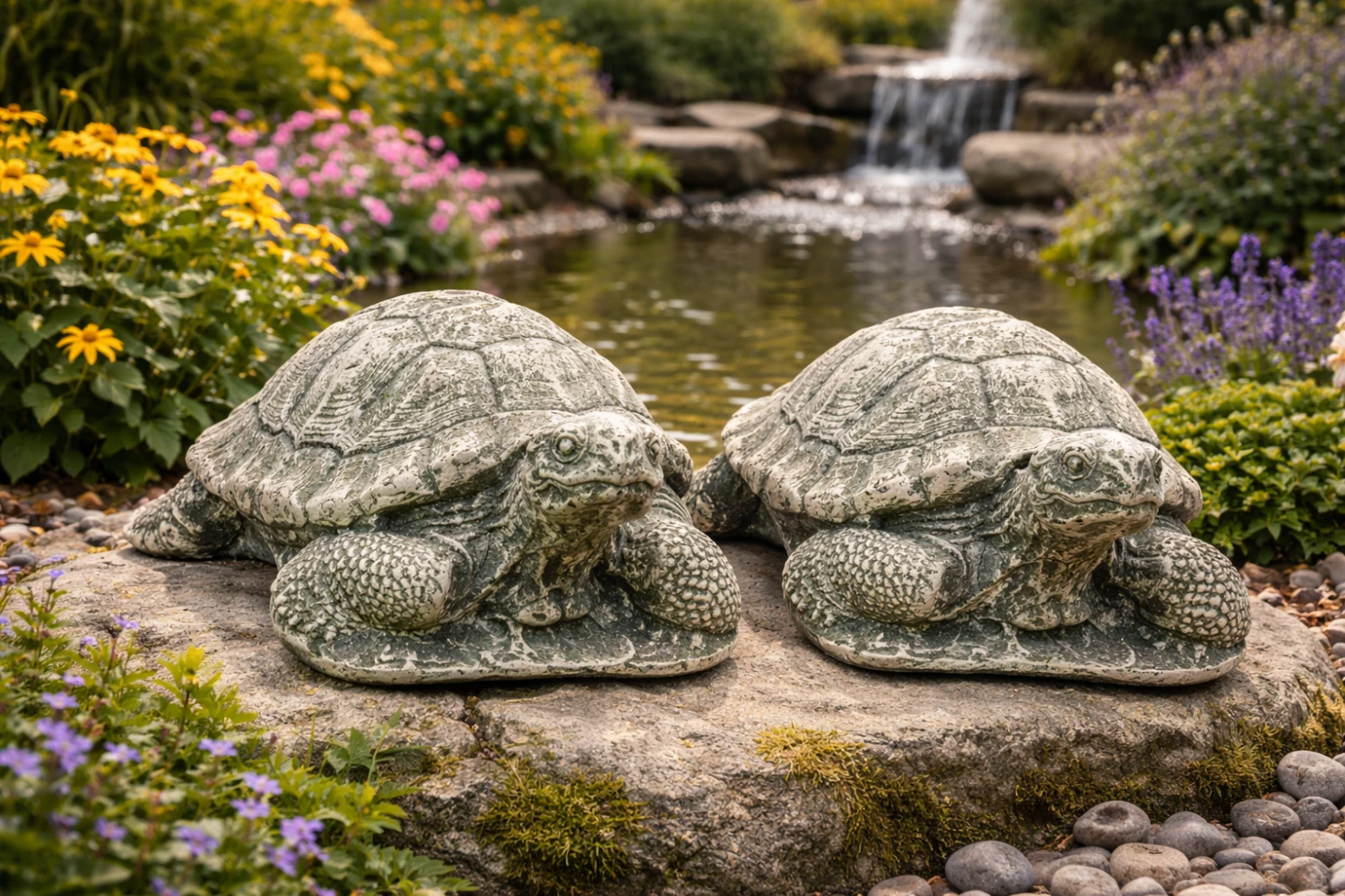 Zen Garden Turtle Sculpture